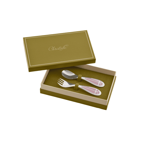 Sterling silver baby spoon and fork hotsell